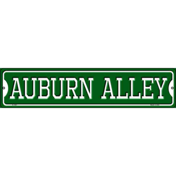 Auburn Alley Novelty Metal Street Sign