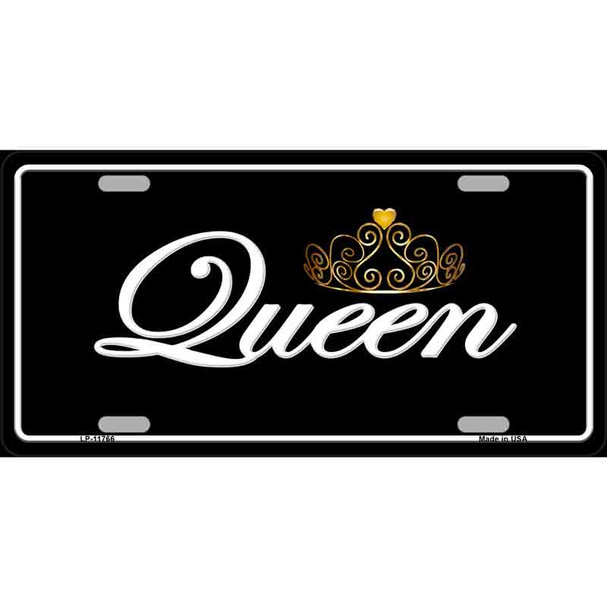 Queen Novelty License Plate