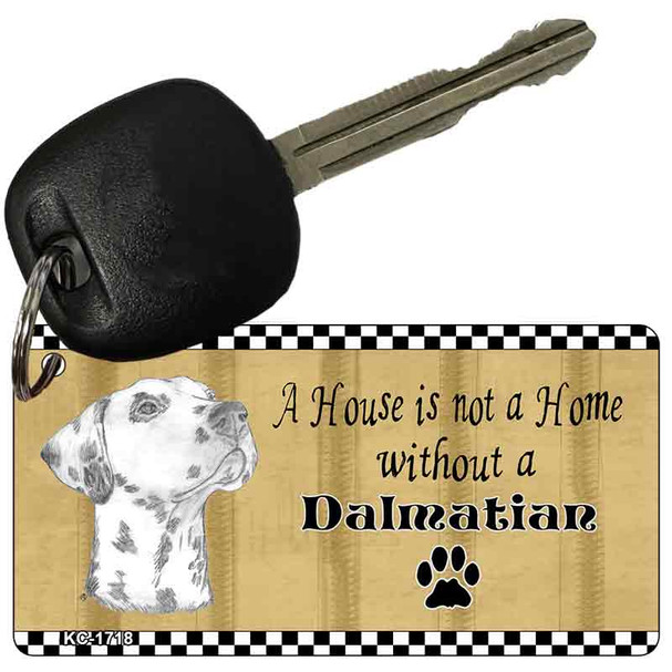 Dalmatian Pencil Sketch Novelty Metal Key Chain KC-1718