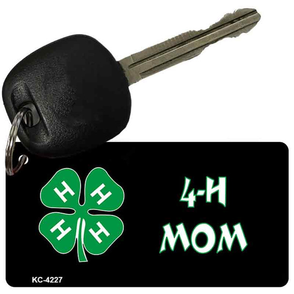 4-H Mom Novelty Metal Key Chain KC-4227