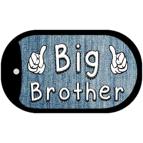 Big Brother Novelty Metal Dog Tag Necklace DT-11547