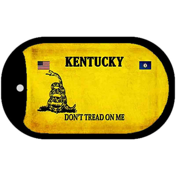 Kentucky Do Not Tread Novelty Metal Dog Tag Necklace DT-8849