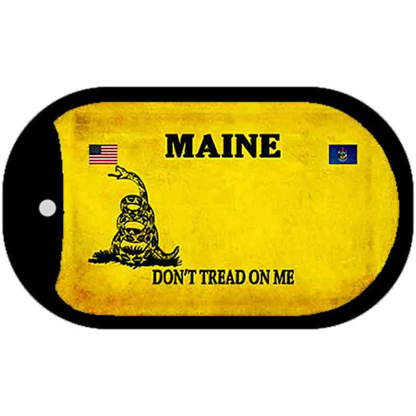 Maine Do Not Tread Novelty Metal Dog Tag Necklace DT-8851