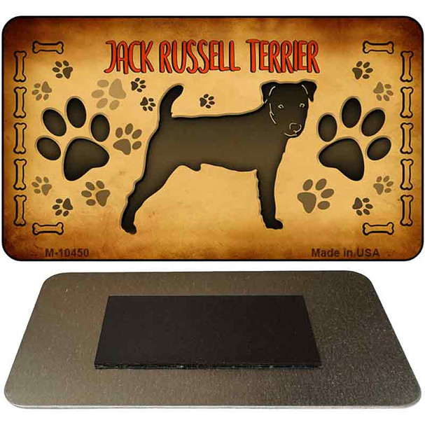 Jack Russell Terrier Novelty Metal Magnet M-10450