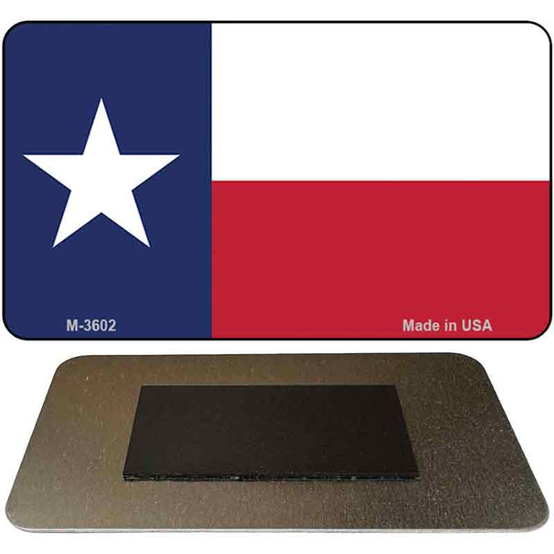 Texas State Flag Novelty Metal Magnet M-3602