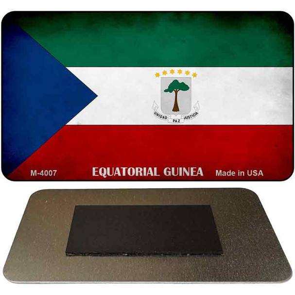 Equatorial Guinea Flag Novelty Metal Magnet M-4007