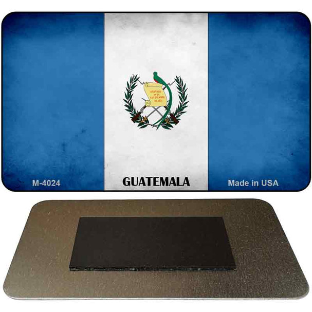 Guatemala Flag Novelty Metal Magnet M-4024