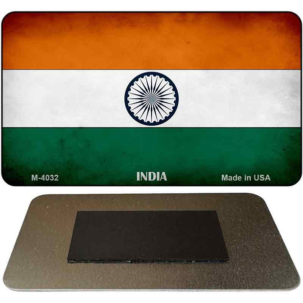 India Flag Novelty Metal Magnet M-4032