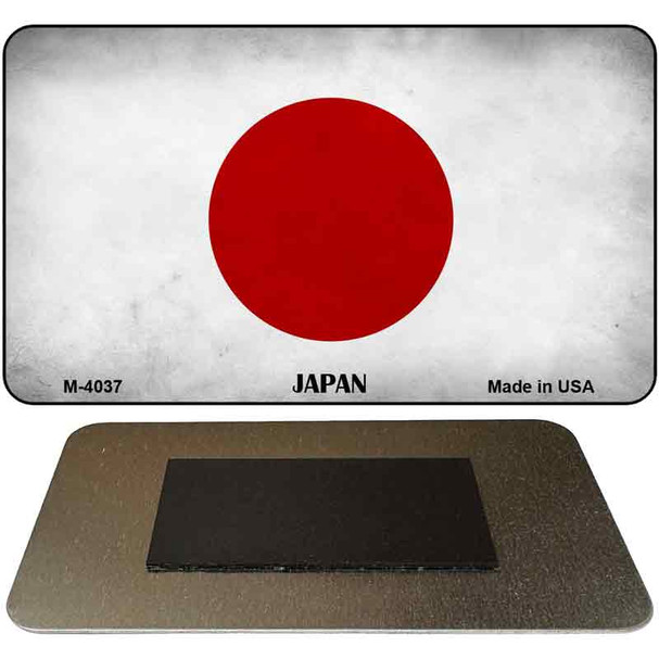 Japan Flag Novelty Metal Magnet M-4037