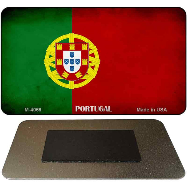 Portugal Flag Novelty Metal Magnet M-4069