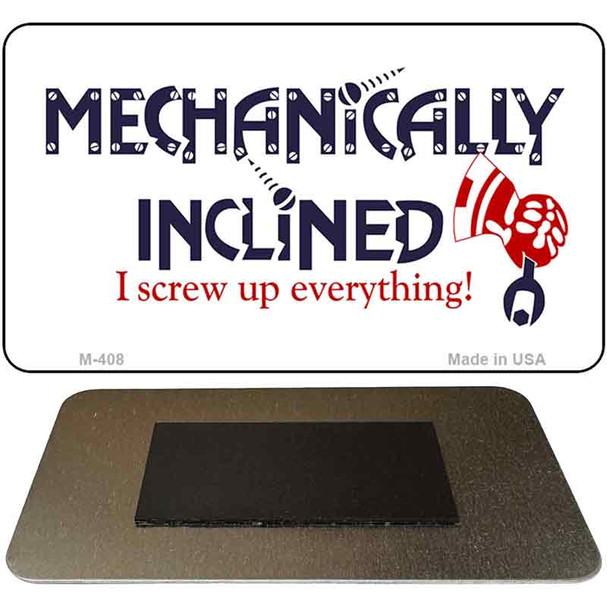 Mechanically Inclined Novelty Metal Magnet M-408