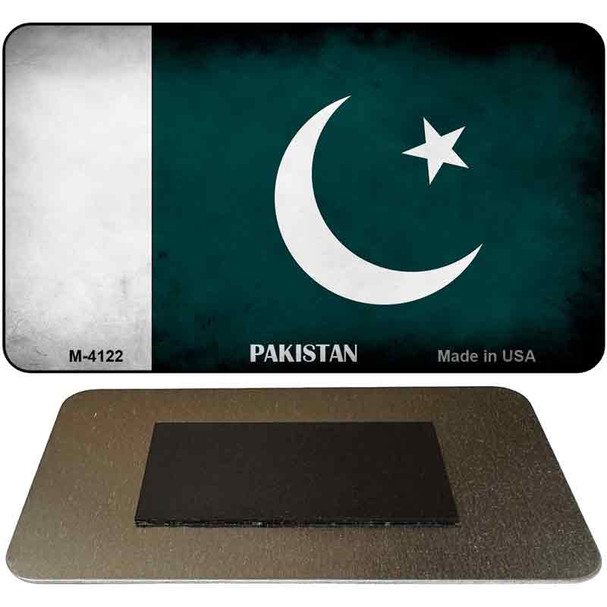 Pakistan Flag Novelty Metal Magnet M-4122