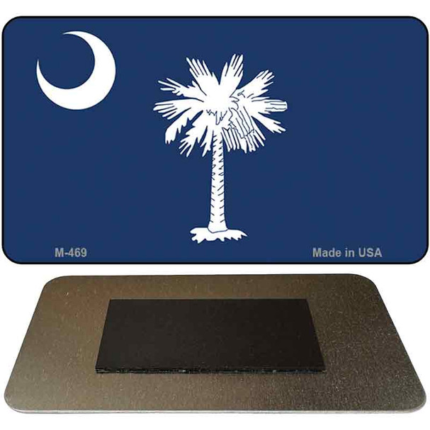 South Carolina State Flag Novelty Metal Magnet M-469