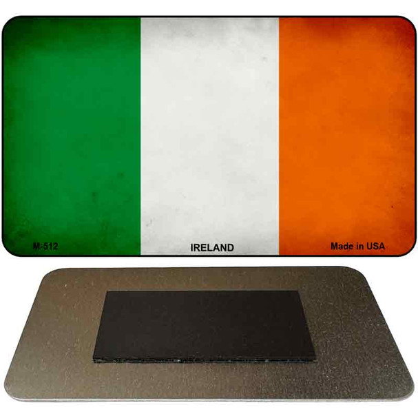 Ireland Flag Novelty Metal Magnet M-512