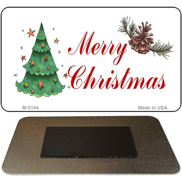 Merry Christmas Novelty Metal Magnet M-5144