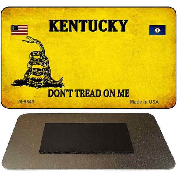 Kentucky Do Not Tread Novelty Metal Magnet M-8849