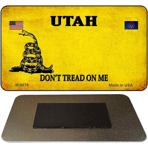 Utah Do Not Tread Novelty Metal Magnet M-8876