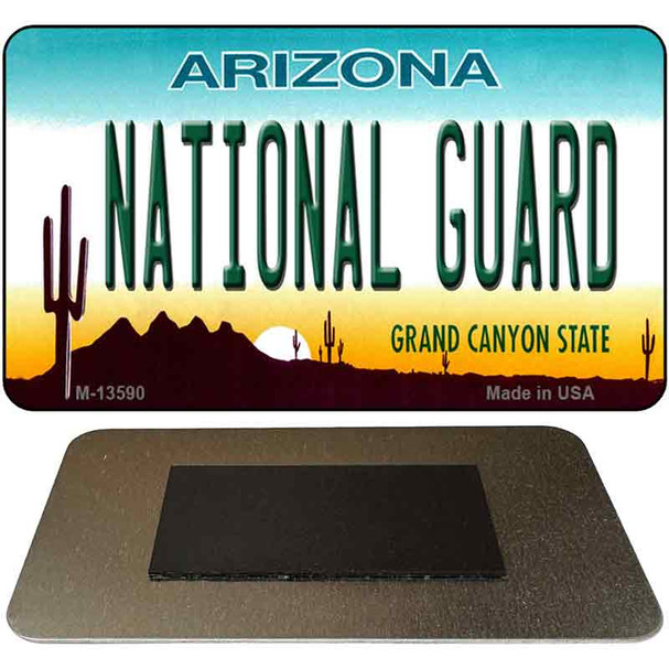 National Guard Arizona Novelty Metal Magnet M-13590