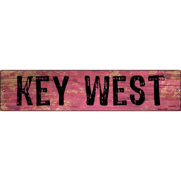 Key West Novelty Metal Street Sign