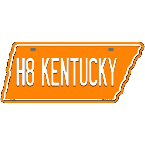 H8 Kentucky Novelty Metal Tennessee License Plate Tag TN-066