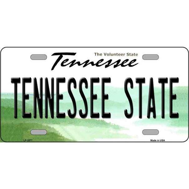 Tennessee State Novelty Metal License Plate