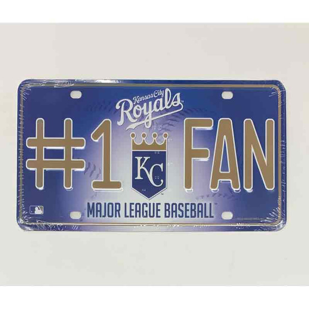 Royals Fan Metal Novelty License Plate Tag LP-5539