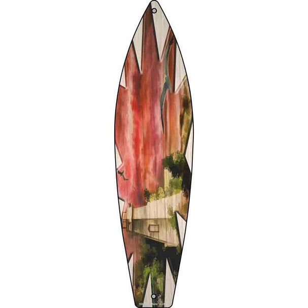 Light House Novelty Metal Surfboard Sign