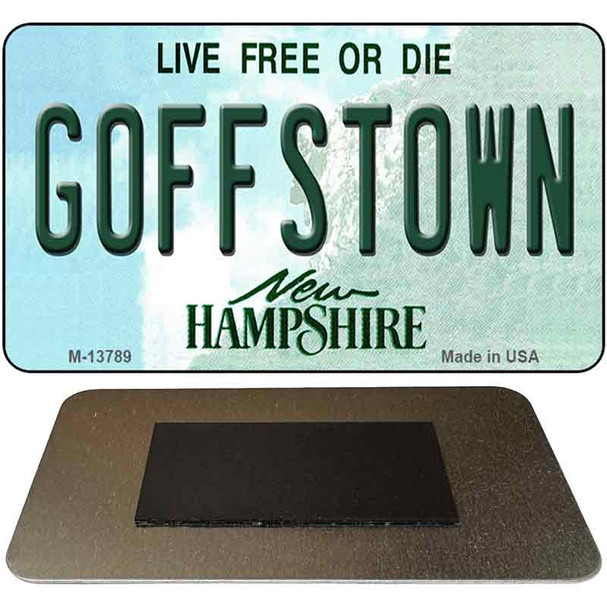 Goffstown New Hampshire Novelty Metal Magnet M-13789
