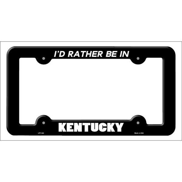 Be In Kentucky Novelty Metal License Plate Frame LPF-344