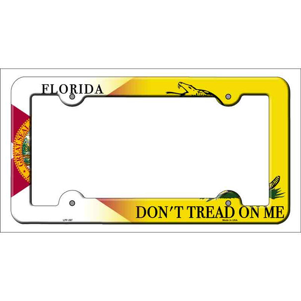 Florida|Dont Tread Novelty Metal License Plate Frame LPF-387