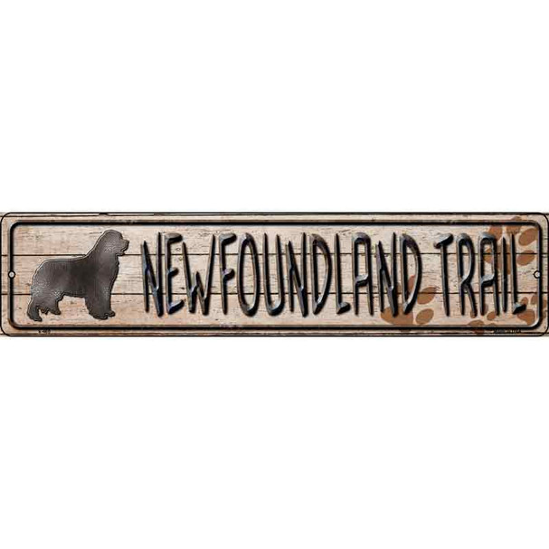 Newfoundland Trail Novelty Metal Street Sign