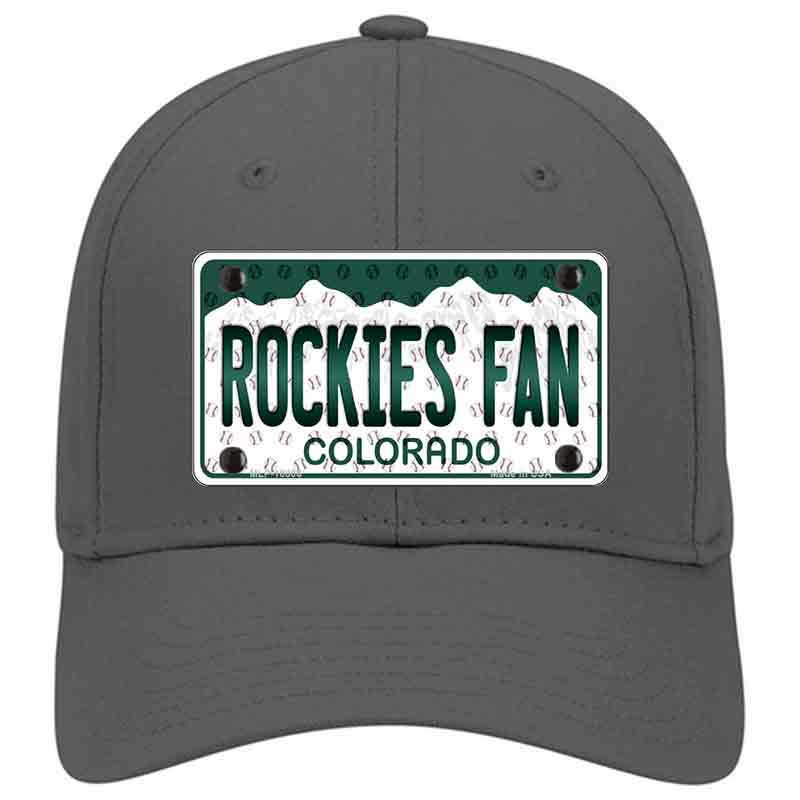 Rockies Fan Colorado Novelty License Plate Hat