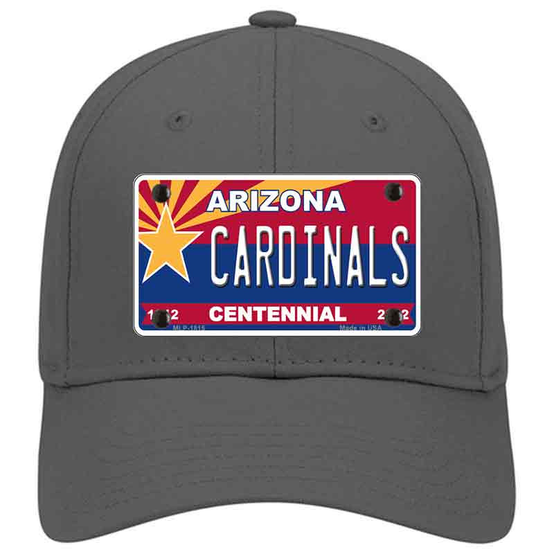 Cardinals Arizona State Novelty License Plate Hat