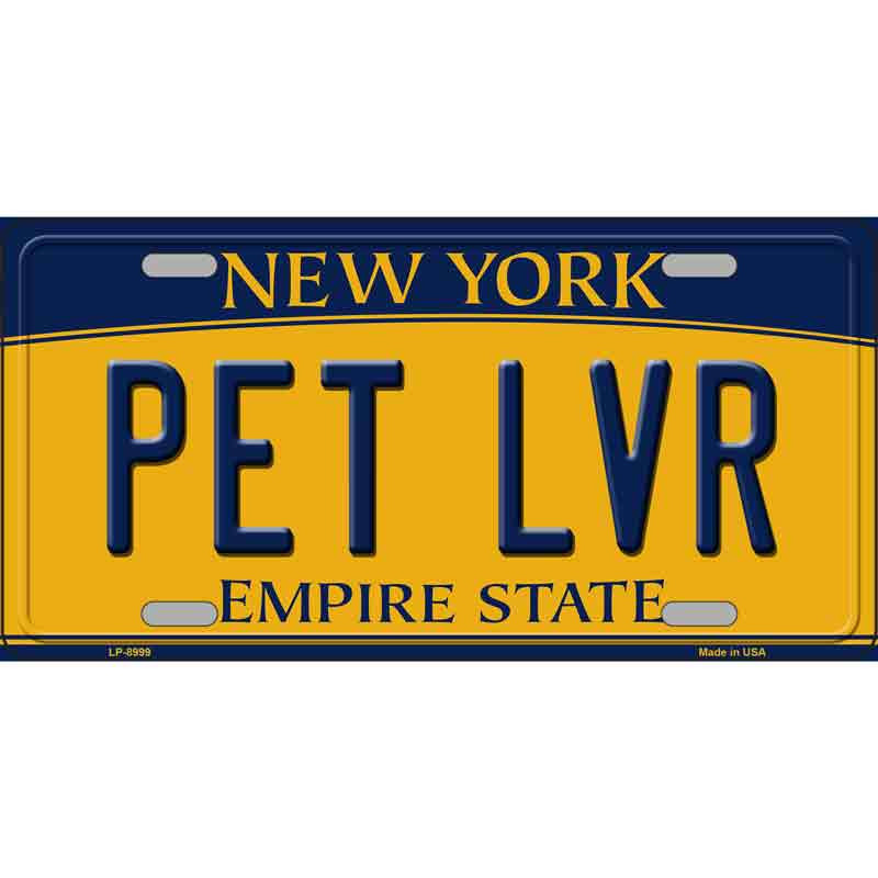 Personalized License Plate Pet Tags, Made in USA