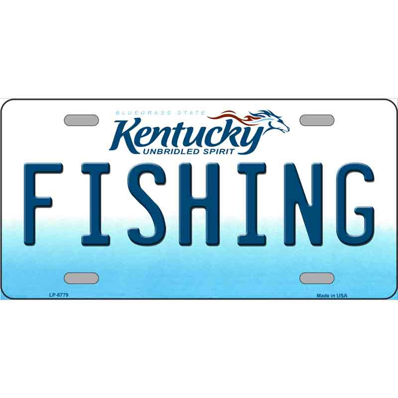 Louisville Kentucky Novelty Metal License Plate