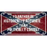 Historically Accurate Novelty Metal License Plate