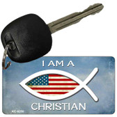 I Am A Christian Novelty Aluminum Key Chain KC-8250