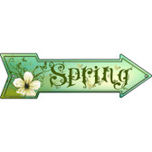 Spring Novelty Metal Arrow Sign