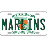 Marlins Florida State Metal Novelty License Plate