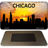 Chicago Silhouette Novelty Metal Magnet M-8706