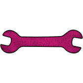 Pink Oil Rubbed Novelty Metal Wrench Sign