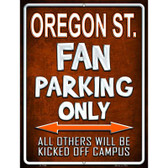Oregon State Metal Novelty Parking Sign