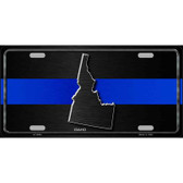 Idaho Thin Blue Line Metal Novelty License Plate