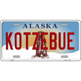 Kotzebue Alaska State Novelty Metal License Plate