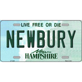Newbury New Hampshire Novelty Metal License Plate