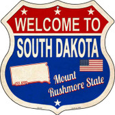 South Dakota Established Novelty Metal Highway Shield Sign