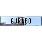 Gurabo Puerto Rico Novelty Metal European License Plate