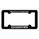 Marthas Vineyard Edgartown Novelty Metal License Plate Frame