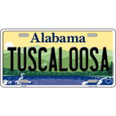 Tuscaloosa Alabama Metal Novelty License Plate