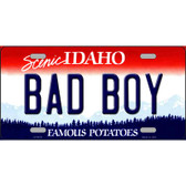 Bad Boy Idaho Metal Novelty License Plate